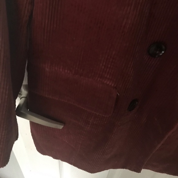 Maroon Corduroy Blazer 🏷 - Picture 10 of 14